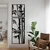 Wallity APT041LS Zidna dekoracija Bamboo, 70x70cm, 3 komada, Crna