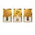 Wallity Slika Huhu392, 40x60 cm, 3 dela