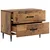 Noćni ormar Staro drvo 62 x 34,5 x 47,5 cm Konstruirano drvo