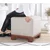 Atelier del Sofa Tabure Lenover, 50x47x50cm, Krem