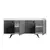 Hanah Home Komoda Bled 150x75x40cm Antracit-Bela
