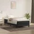 Vidaxl Box spring postelja brez vzmetnico črna 80x220 cm žamet