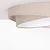 BRILAGI - LED prigušiva svetiljka VELVET TWIST LED/36W/230V CCT prečnik 65 cm WT bež + daljinski upravljač