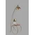 Aberto Design Podna lampa Güler Retro 3 , 165 cm, E27, Zlatne boje