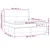Krevet box spring s madracem LED sivi 180x200cm od umjetne kože