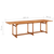 Vrtni blagovaonski stol 280 x 90 x 75 cm masivno bagremovo drvo