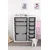 HANAH HOME Višenamenska polica Zen 2D2K6U White Grey v2