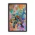 Plakat želva v imitaciji umetniške slike - 30x45 silver