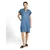 TOM TAILOR Obleka moder denim