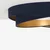 BRILAGI - LED prigušiva svetiljka VELVET TWIST LED/36W/230V CCT prečnik 65 cm WT mod./zl. + DO