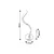 Rabalux Lampa Azula, LED 3W, H38cm