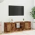 TV ormarić LED boja drva 140x40x36 cm konstruirano drvo