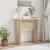 Konzolna stolica Sonoma hrast 93 x 40 x 75 cm Konstruirano drvo