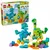 Igracka Lego Kocke Duplo 3In1 Dinosaurs On Wheels 3+