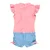 PLAYSHOES Enodelne kopalke, modra, roza