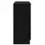 Komode 2 pcs Crni hrast 60 x 30 x 70 cm Konstruirano drvo