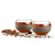 Šalica za čaj COZY, set 2 kosov, 250 ml, rjava, Lékué