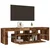 TV ormarić LED boja drva 140 x 36,5 x 40 cm konstruirano drvo
