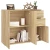 Komoda Sonoma hrast 91x29,5x75 cm Konstruirano drvo