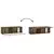TV ormar za zid 98 x 31 x 30 cm Dimljeni hrast