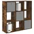 Kreveta s ladicama Dimljeni hrast 102 x 31 x 99,5 cm