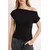 Trendyol Milla Ženska bluza, Crna