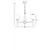 Opviq Luster 2585613, Crni