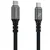 WOZINSKY Kabel Thunderbolt 4 USB-C 240 W 4K, 1 m – črn
