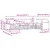 Set vanjskih sofa 5 pcs Prirodna i antracit 323 x 164,5 x 73 cm