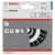 BOSCH Pletena pljosnata četka 115, čelična 2608622058, 115 mm, 0,5 mm, M14