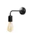 Opviq Zidna lampa E27 Max 40W, Crna