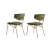 Hanah Home Set trpezarijskih stolica Nancy , 2 komada, Zeleni