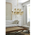 Maria Teresa Viseća Lampa 12X40W E14 Gold