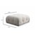 ATELIER DEL SOFA Tabure Amaris Pouffe White