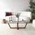Hanah Home Klub sto Amalfi, 105x35x65 cm, Boje hrasta