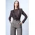 Trend Alacati Stili Ženska bluza Alc-X15063, Braon