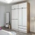 Hanah home Ormar Elina 185x253x52cm Belo-Bež