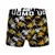 3-PACK moške boksarice Uomo Golden Palms