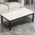 Kulin Klub sto, 120x45x60 cm, Beli