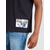 Pamučna majica Armani Exchange za muškarce, boja: tamno plava, s aplikacijom