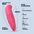 Crushious Mini masažni vibrator Crushious - G-Finder, roza