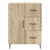 Kreveta Hrast sonoma 66 x 34,5 x 89,5 cm Konstruirano drvo