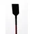 Devil Sticks Leather Stick with Neon Strip & Nubuck Leather Top 72cm Red