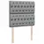 VIDAXL Box spring postelja z vzmetnico svetlo siva 90x190 cm blago