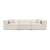Atelier del Sofa Trosed Lora 108x65x303cm Svetlobraon