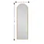 Hanah Home Podno ogledalo Emma Natural, 50x160cm, Bež
