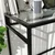 Hanah home Radni sto 100x75x45cm Crni