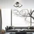 LED plafonska svetiljka ROBERT LED/25W/230V 25x38 cm crna