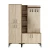 HANAH HOME Cipelarnik sa čivilukom Viyana Da Walnut Travertine