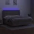 Vidaxl Box spring postelja z vzmetnico LED taupe 160x200 cm blago